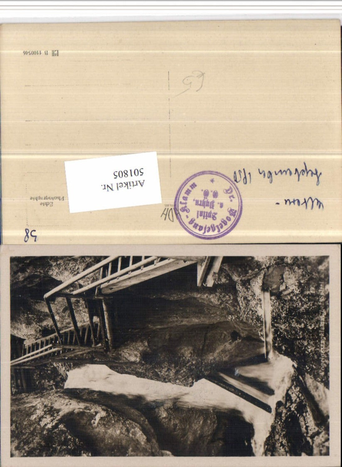 501805,Vogelgesangklamm Klamm b. Spital am Pyhrn Wasserfall