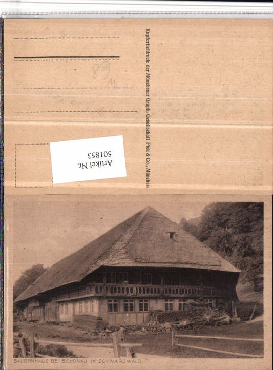 501853, Farmhouse near Schönau in the Black Forest