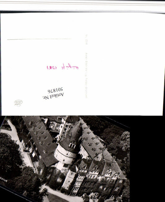 501876,Detmold Schloss Fliegeraufnahme