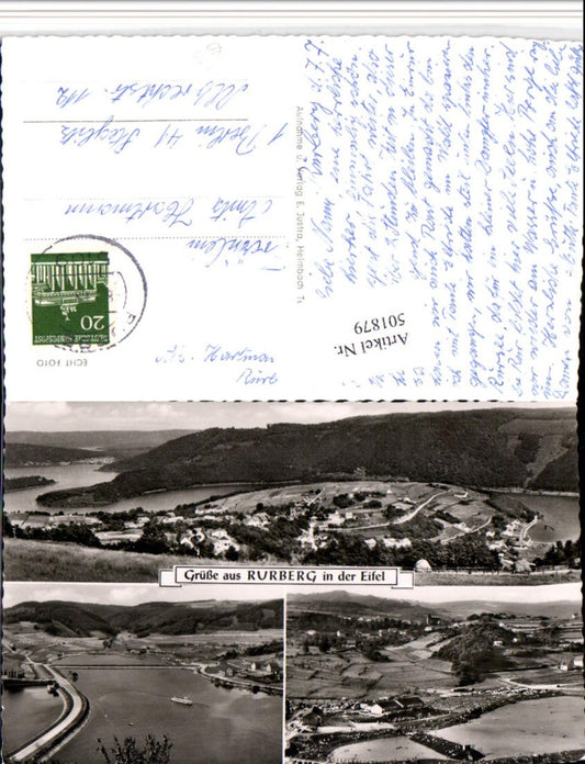 501879,Rurberg in d. Eifel b. Simmerath Totale Mehrbildkarte