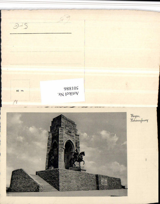 501886,Hagen Hohensyburg b. Dortmund Monument