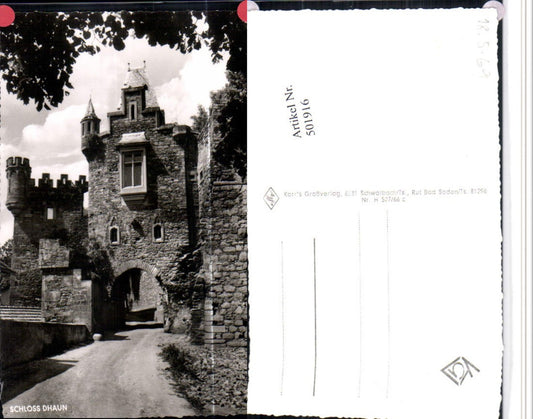 501916,Schloss Dhaun b. Hochstetten-Dhaun Tor