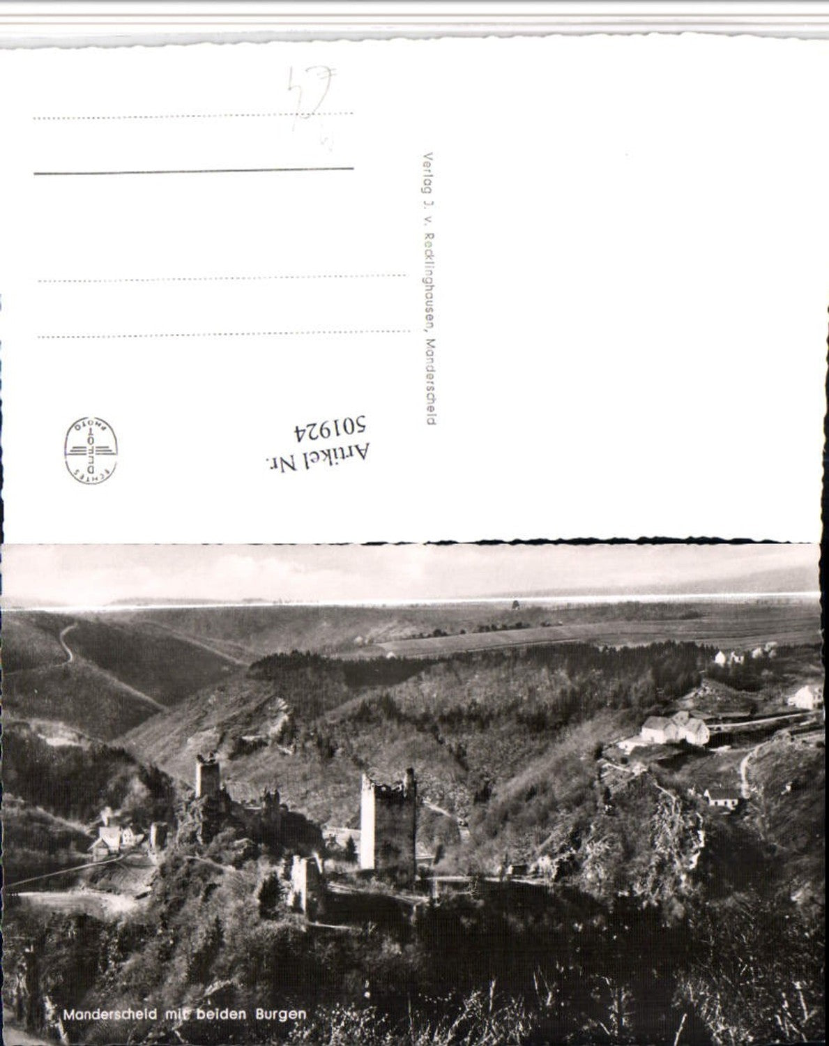 501924,Manderscheid m. Beiden Burgen