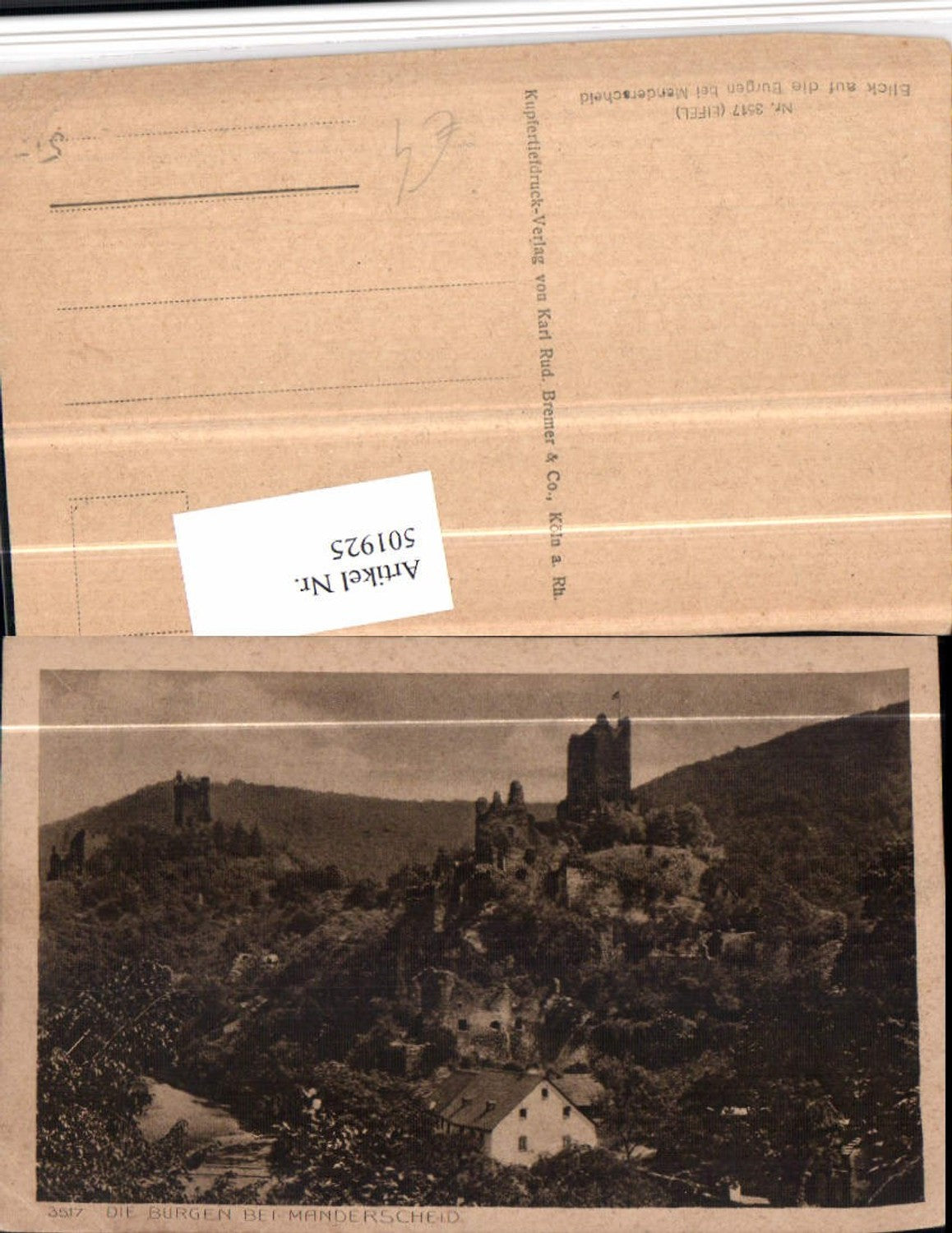 501925,Manderscheid Burgen