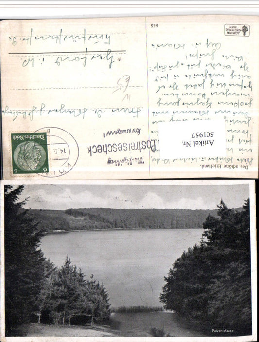 501957,Pulver Maar b. Daun in d. Eifel