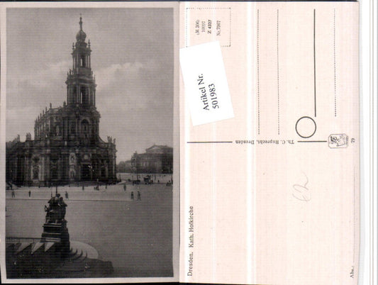 501983,Dresden Katholische Hofkirche Kirche