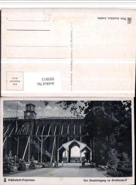502013,Schönebeck-Salzelmen Haupteingang im Gradierwerk