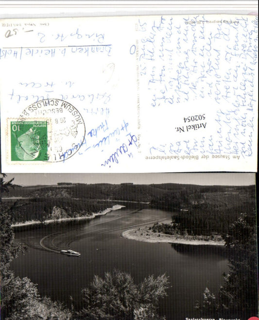 502054, Saale Dam Reservoir near Schleiz Blaupunkt