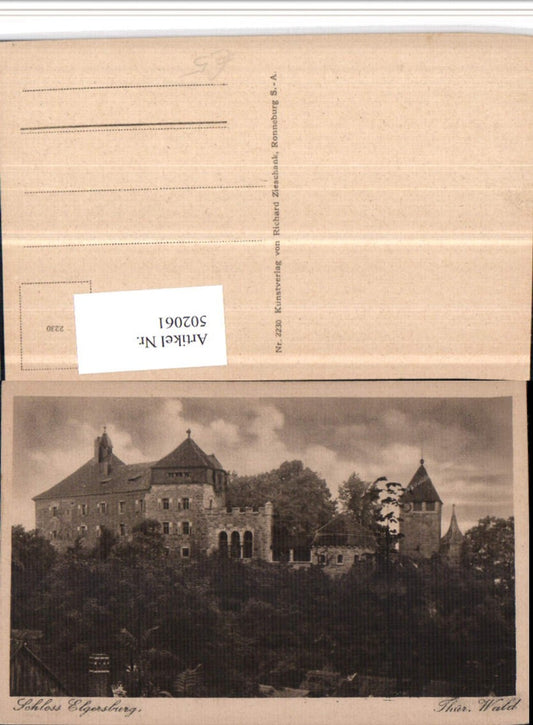 502061, Elgersburg Castle in the Thuringian Forest