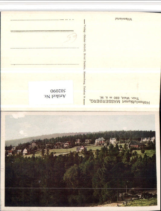 502090,Masserberg Teilansicht