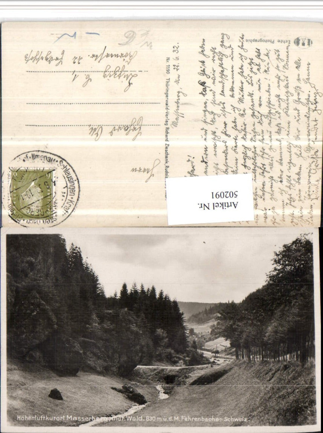 502091,Masserberg Fehrenbacher Schweiz Landschaft
