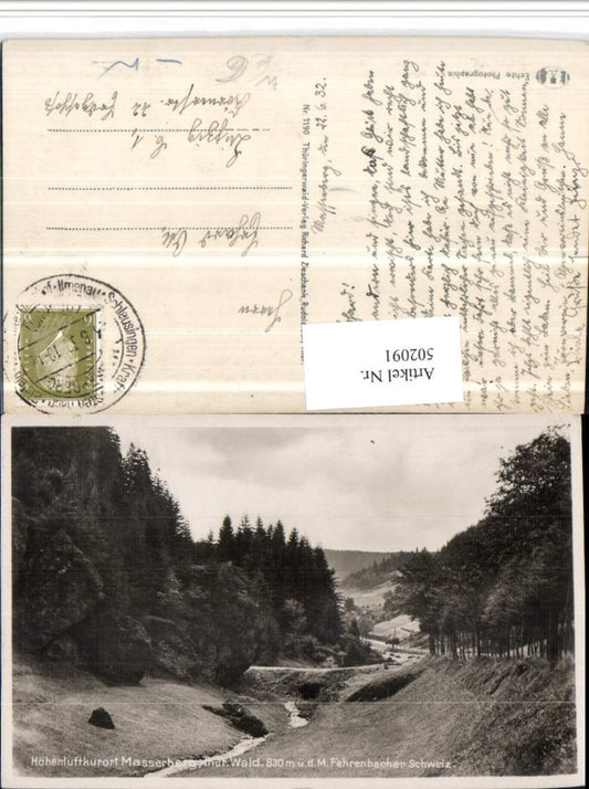 502091,Masserberg Fehrenbacher Schweiz Landschaft