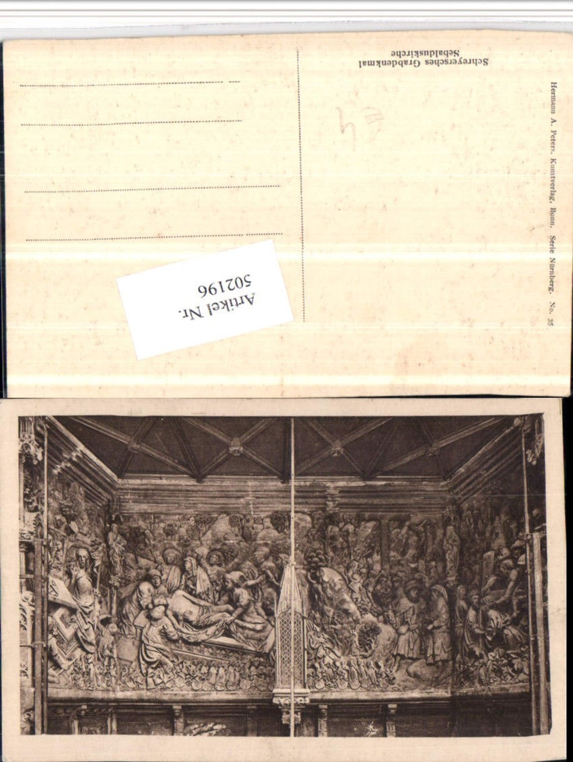 502196,Nürnberg Sebalduskirche Schreyersches Grabdenkmal