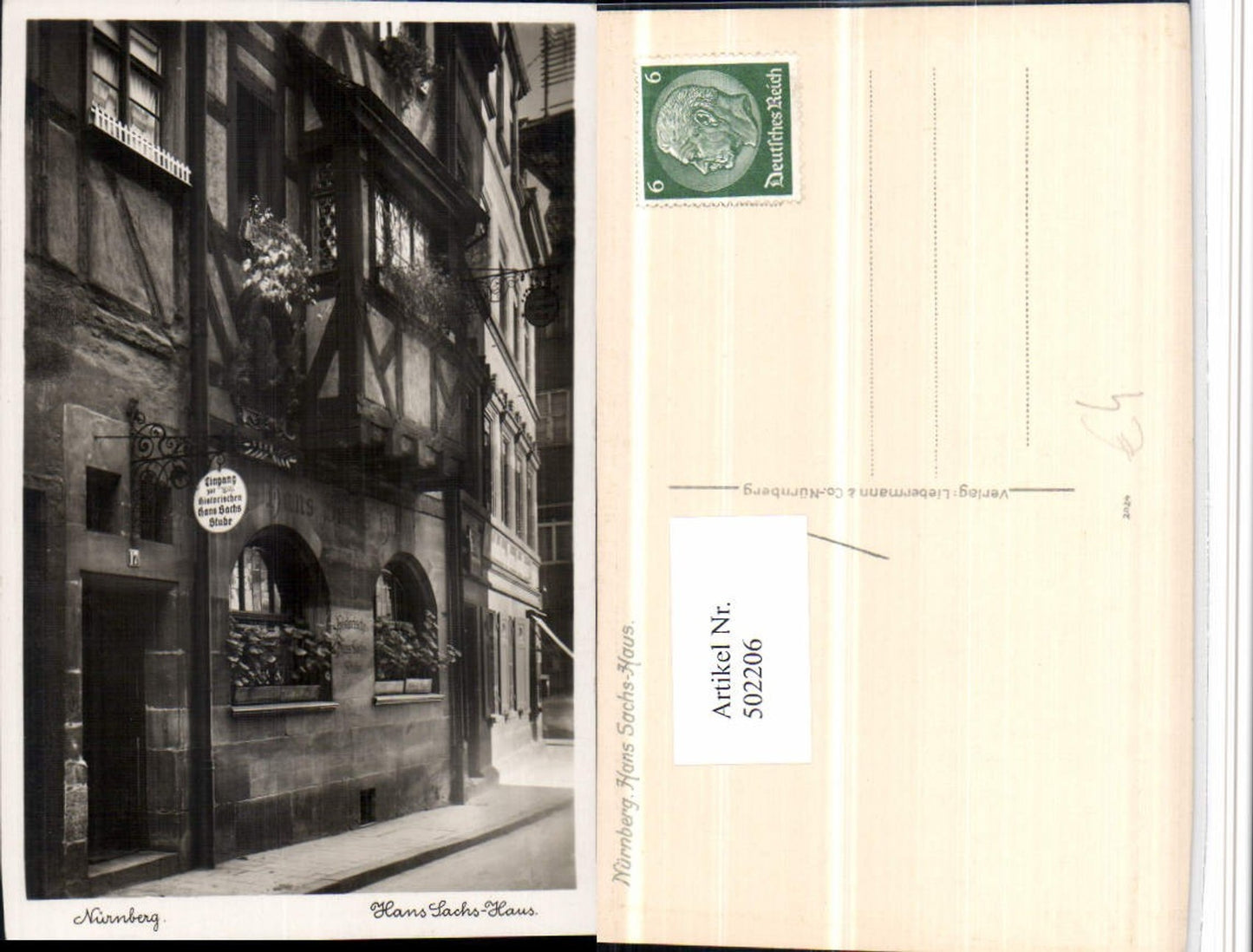 502206,Nürnberg Hans Sachs-Haus Erker