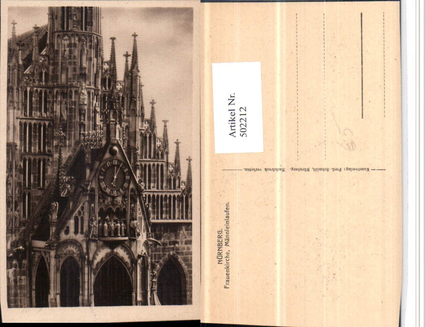 502212,Nürnberg Frauenkirche Kirche Männleinlaufen
