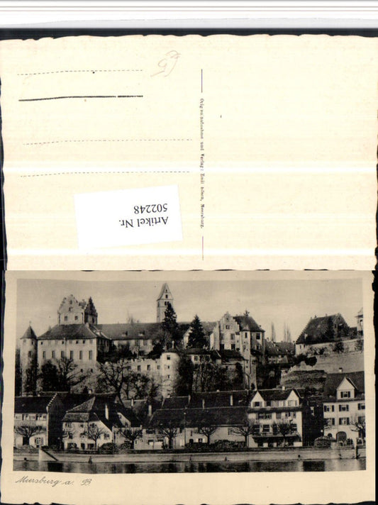 502248,Meersburg am Bodensee Teilansicht m. Schloss Burg