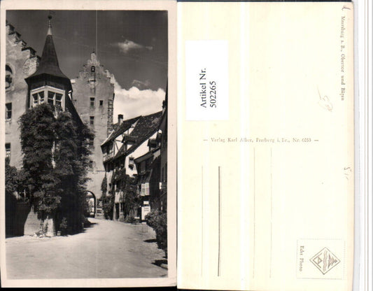502265,Meersburg am Bodensee Obertor Tor u. Bären Erker Straßenansicht