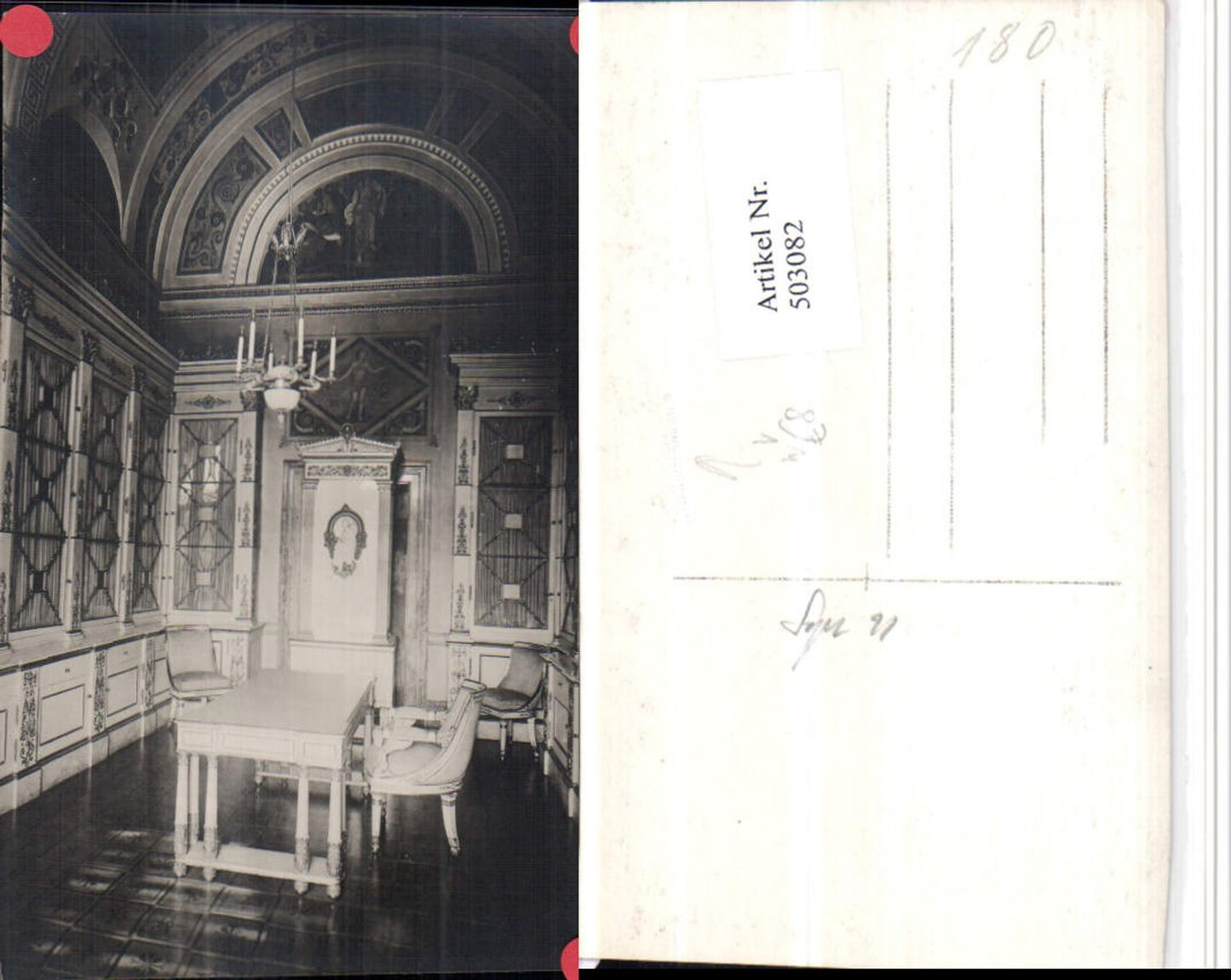 503082,Fotokunst G. Pettendorfer München Schloss Ansbach Tisch