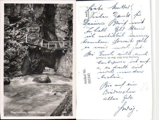 503343,Raggaschlucht im Mölltal b. Flattach