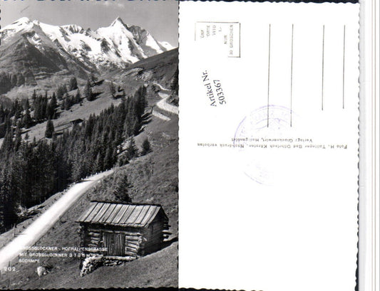 503367,Großglockner Hochalpenstraße b. Heiligenblut Bergkulisse