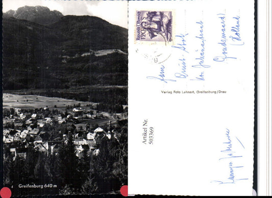 503369,Greifenburg Totale Bergkulisse