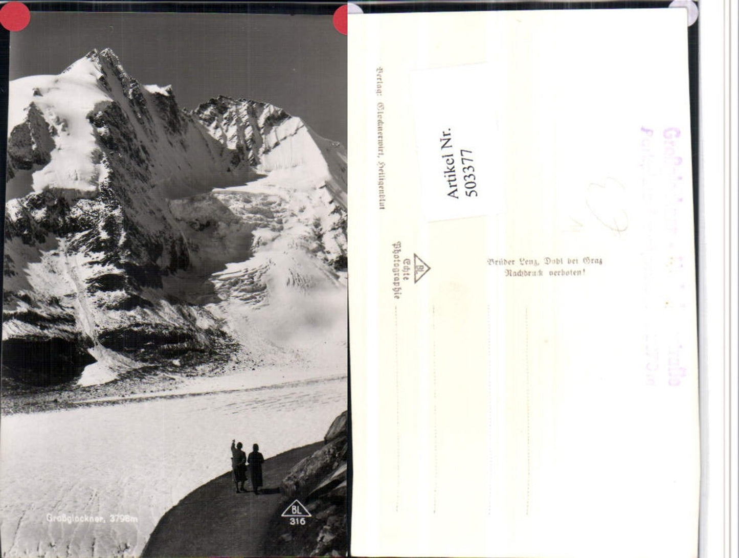 503377,Großglockner b. Heiligenblut Bergkulisse
