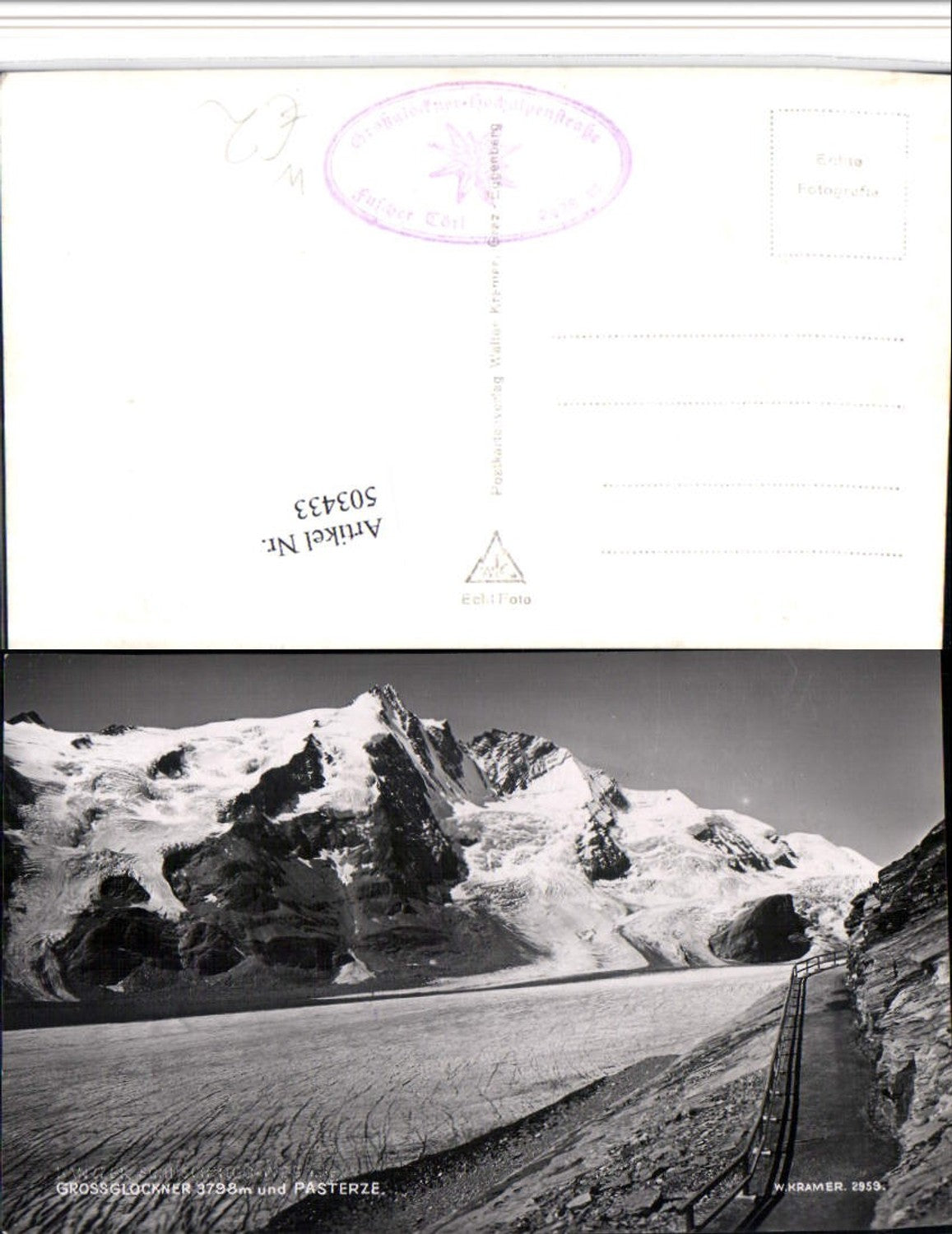 503433,Großglockner Pasterze b. Heiligenblut Bergkulisse