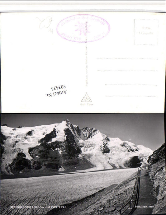 503433,Großglockner Pasterze b. Heiligenblut Bergkulisse