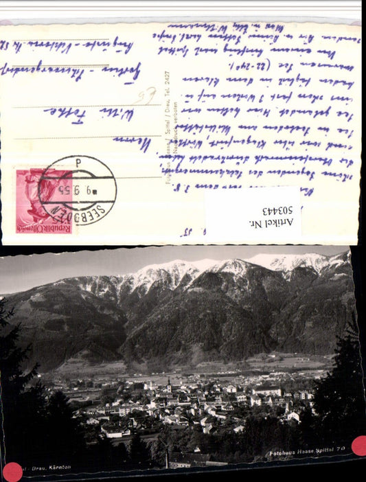 503443,Spittal an d. Drau Totale Bergkulisse