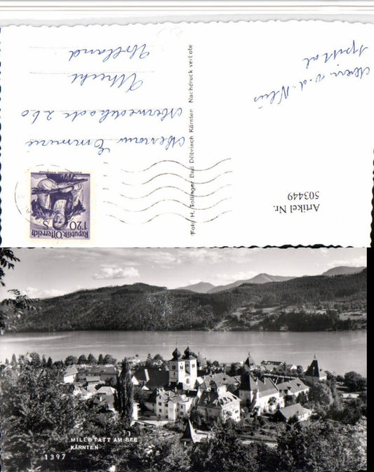 503449,Millstatt am See Totale Bergkulisse