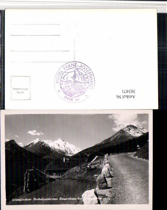 503471,Großglockner Hochalpenstraße Bauernhaus b. Heiligenblut Bergkulisse