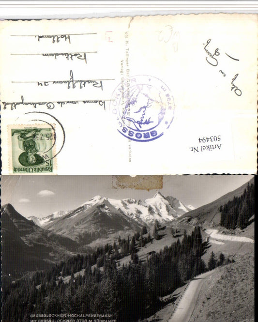 503494,Großglockner Hochalpenstraße b. Heiligenblut Bergkulisse