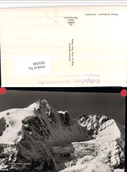 503509,Großglockner b. Heiligenblut Bergkulisse
