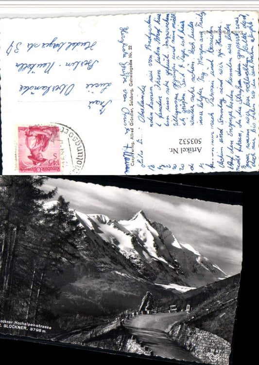 503532,Großglockner Hochalpenstraße b. Heiligenblut Bergkulisse