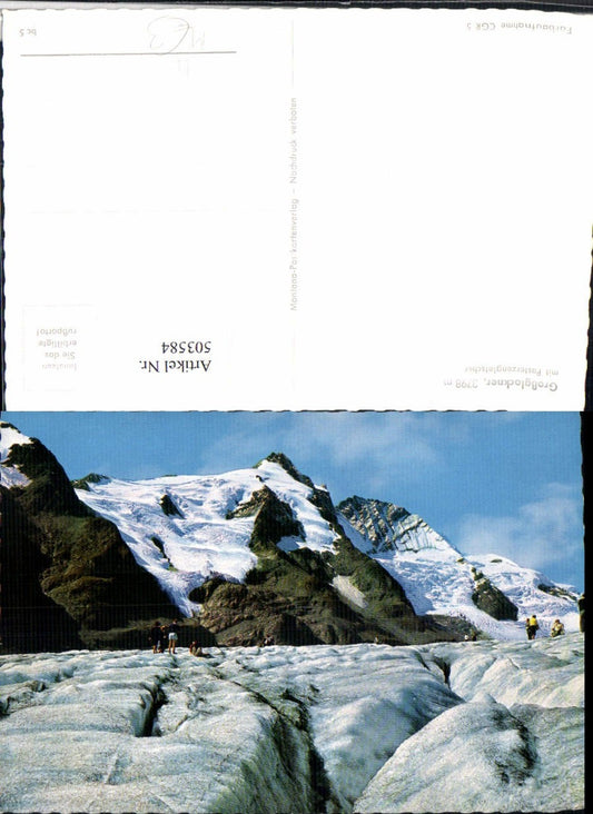 503584,Großglockner Pasterzengletscher b. Heiligenblut Bergkulisse