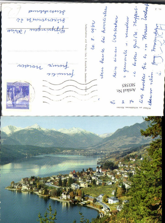 503585,Millstatt am Millstättersee Totale Bergkulisse