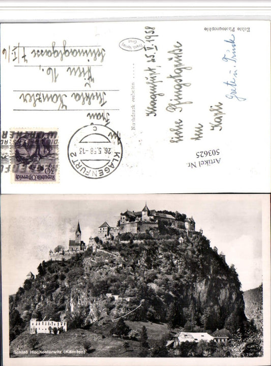 503625,Schloss Burg Hochosterwitz b. St. Georgen am Längsee