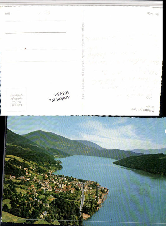 503964,Millstatt am See Totale Bergkulisse