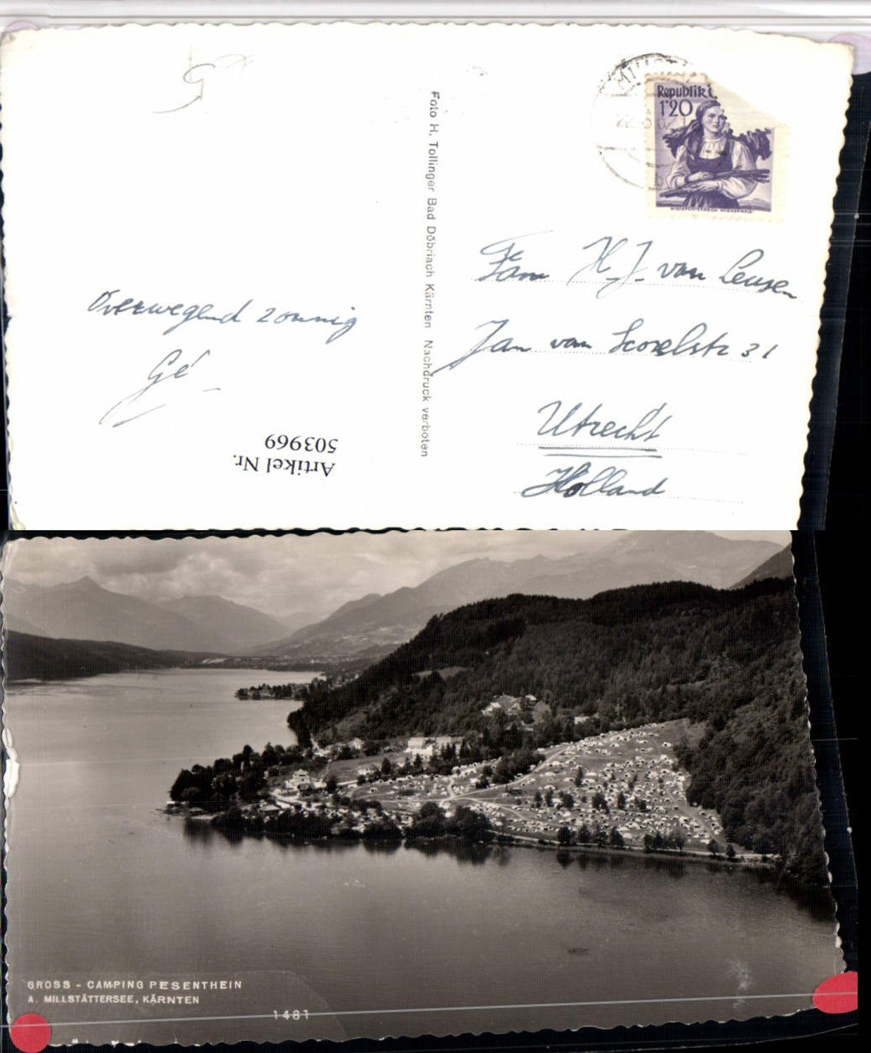 503969,Millstatt Groß-Camping Pesenthein am Millstättersee Bergkulisse