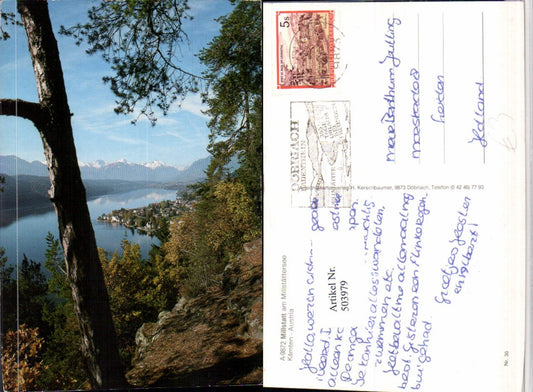 503979,Millstatt am See Totale Bergkulisse