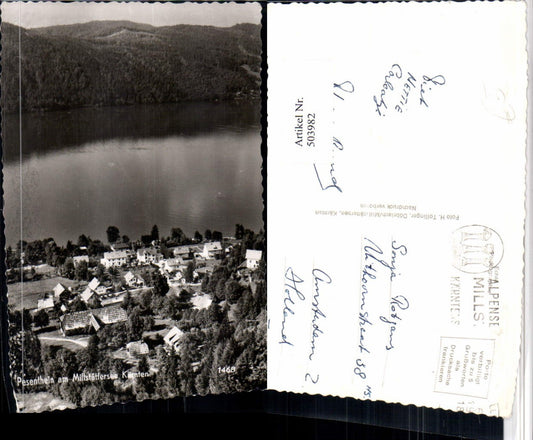 503982,Millstatt Pesenthein am Millstättersee Teilansicht