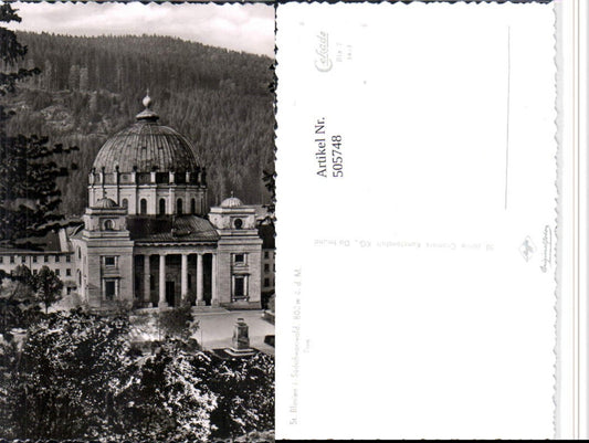 505748, St. Blasien in the Black Forest, Cathedral Church