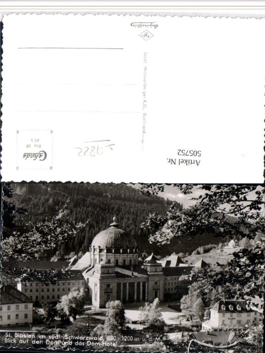 505752, St. Blasien in the Black Forest, Cathedral, Church, Monastery