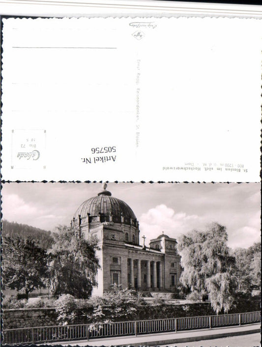 505756, St. Blasien in the Black Forest, Cathedral Church