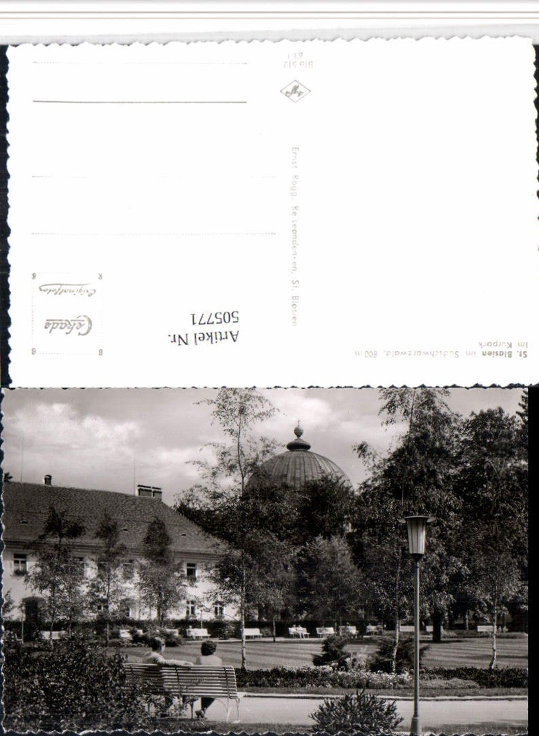 505771,St. Blasien im Schwarzwald Kurpark Kuppel