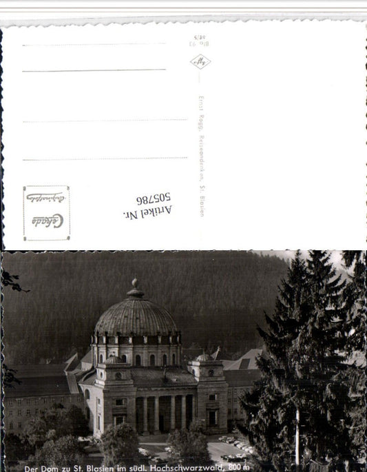 505786, St. Blasien in the Black Forest, Cathedral Church