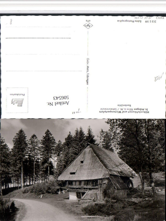 506543, St. Märgen in the Black Forest Rankmühle Watermill Mill