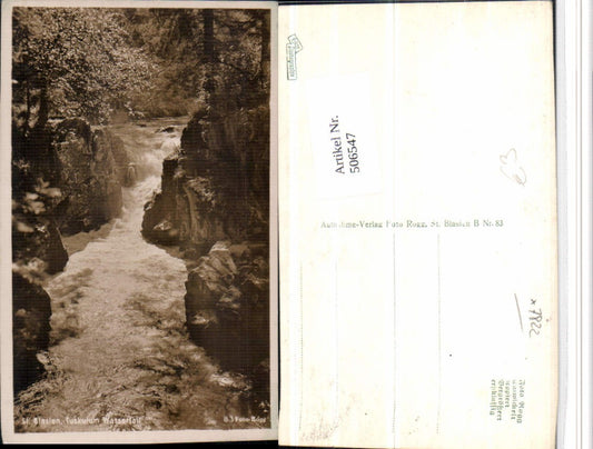 506547, St. Blasien in the Black Forest Tuskulum Waterfall