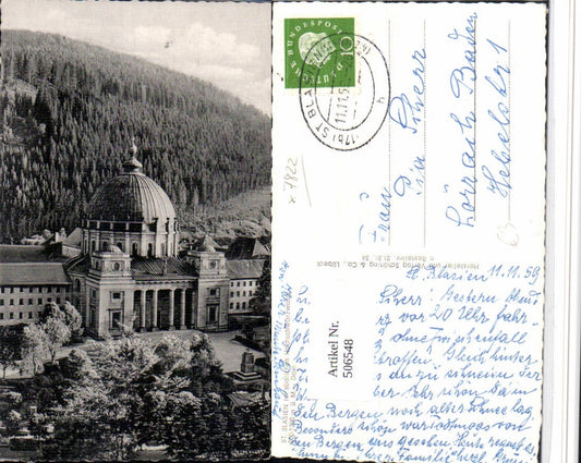 506548, St. Blasien in the Black Forest, Cathedral Church