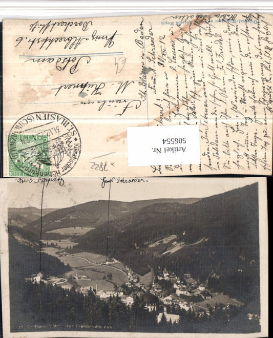 506554, St. Blasien in the Black Forest (Total)